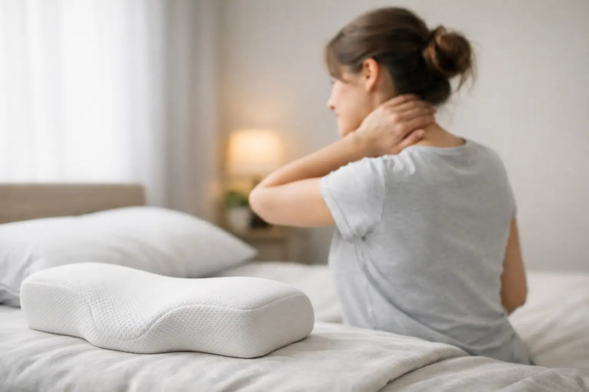 Meilleur oreiller ergonomique cervical pour douleurs aux cervicales Image