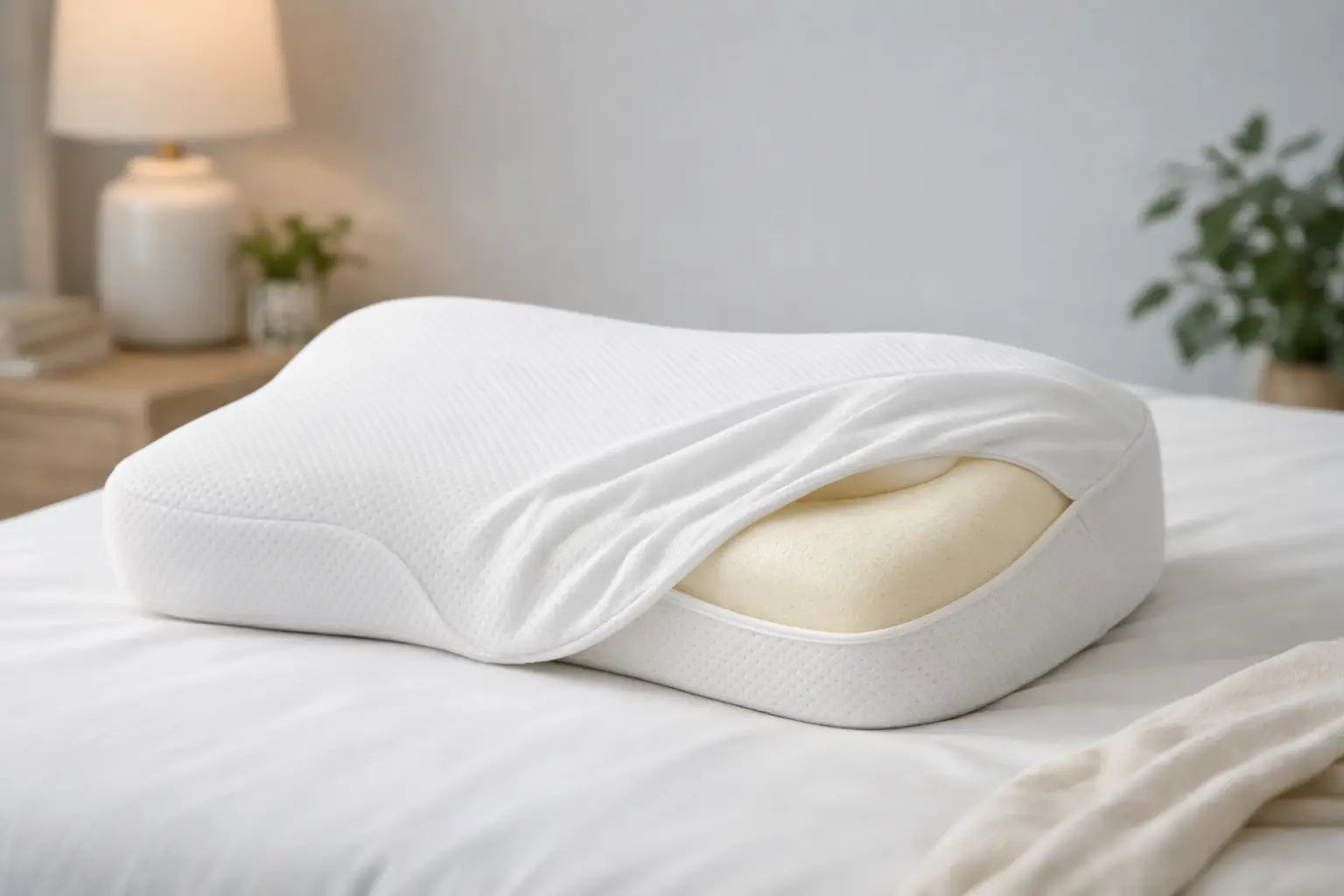 Housse de protection oreiller ergonomique Image