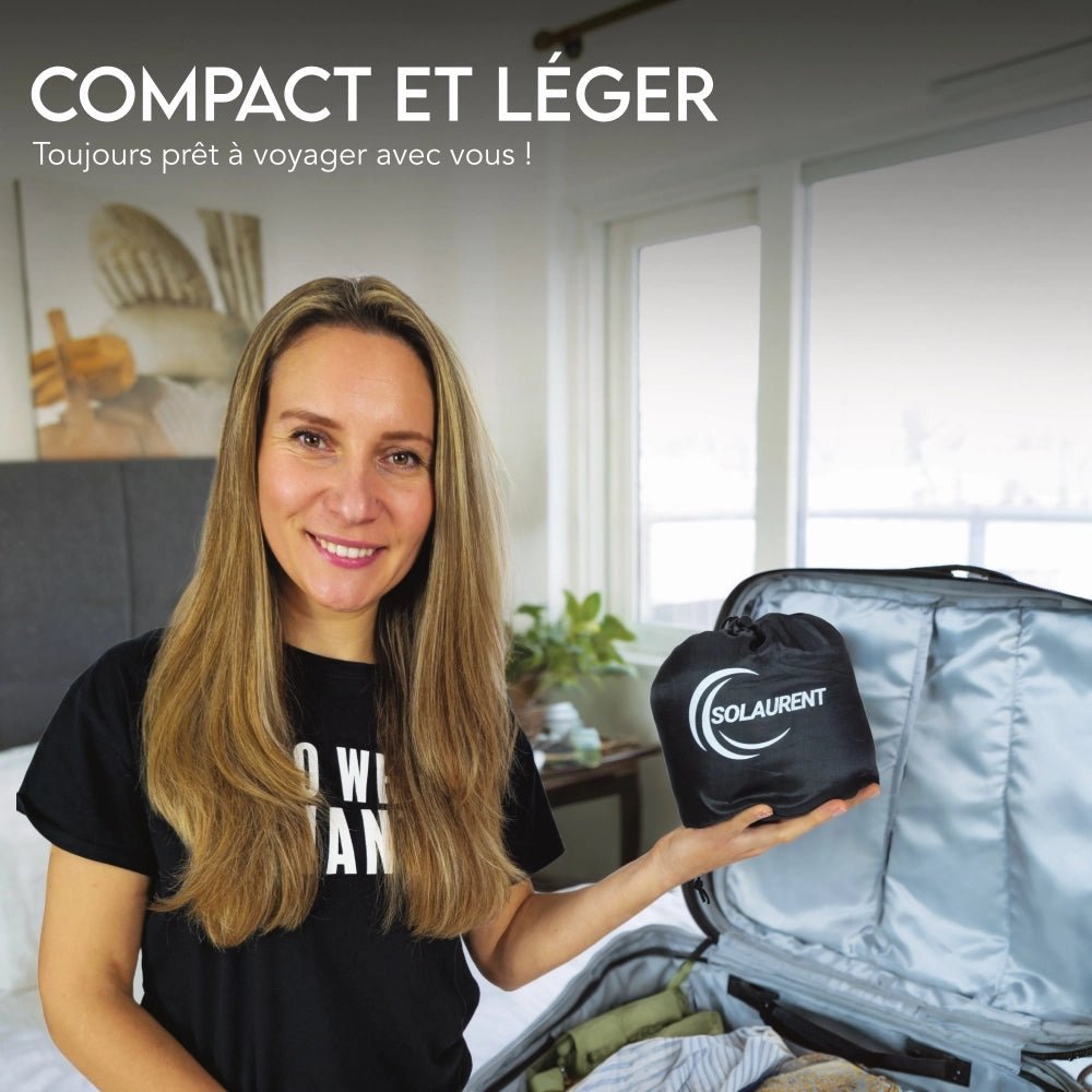 Dream Travel - Oreiller de Voyage Ergonomique - Solaurent