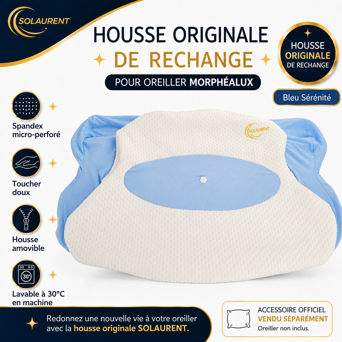 Housse de Protection - Morphéalux Bleu