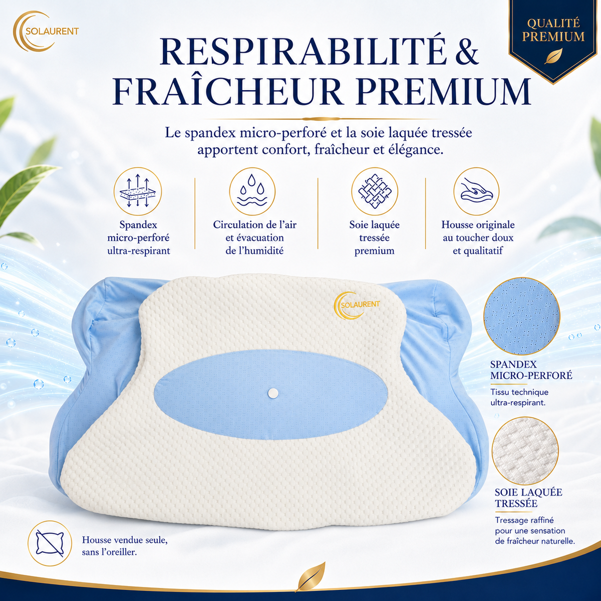 Housse de Protection - Morphéalux Bleu