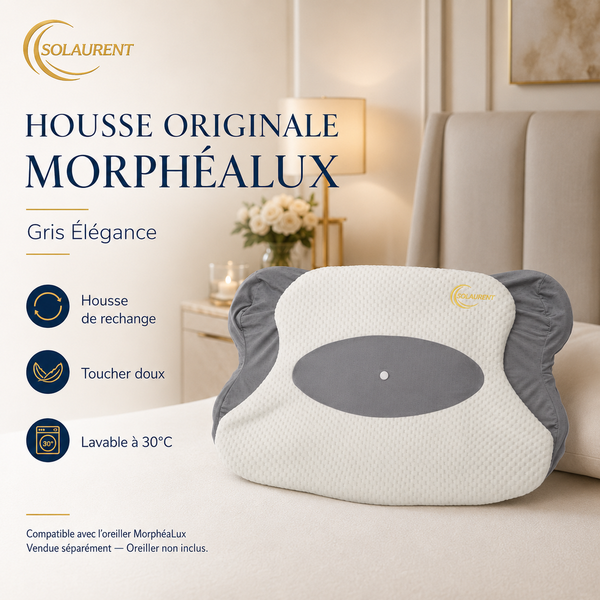 Housse de Protection -  Morphéalux Gris